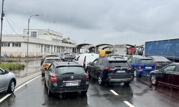 Most Dunajski stał się parkingiem