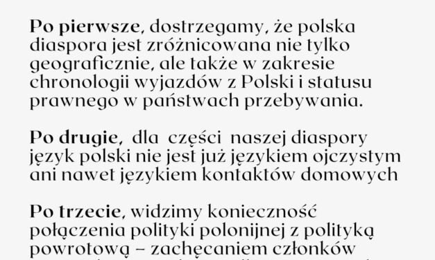 Wicepremier Sikorski o wsparciu Polaków za granicą